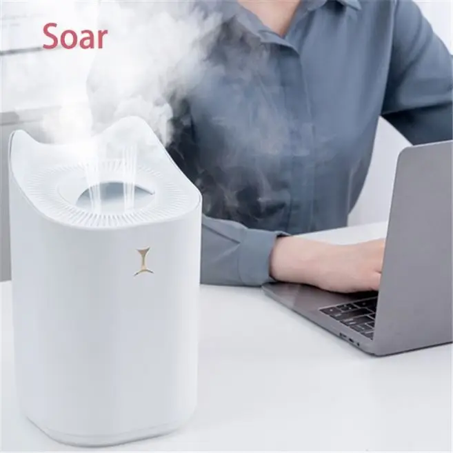 3.3L Desk Face for Home Humidification Mist Diffuser Portable Facial Humidifier Usb Colorful Air Wireless Humidifier Ultrasonic