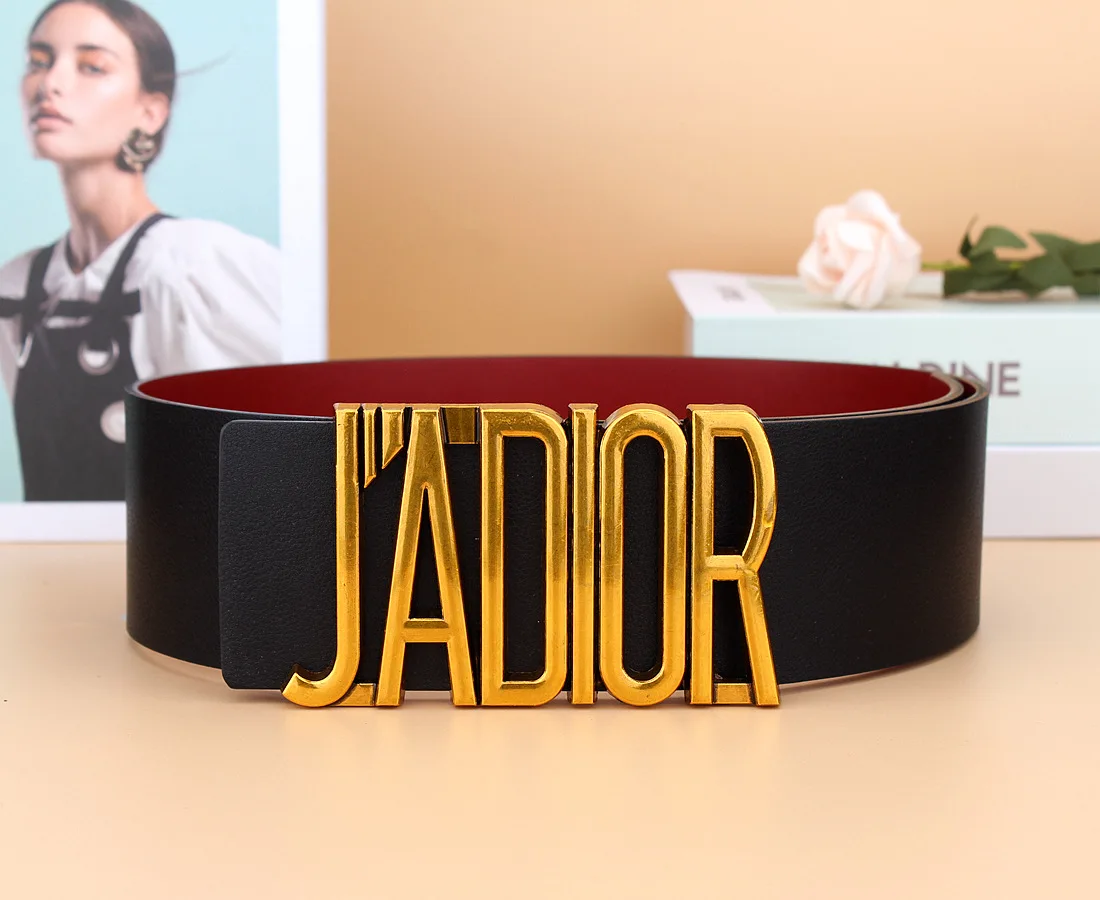 Whole Sale Rate Customized Gold Ly Buckle Leather Belt In High Quality