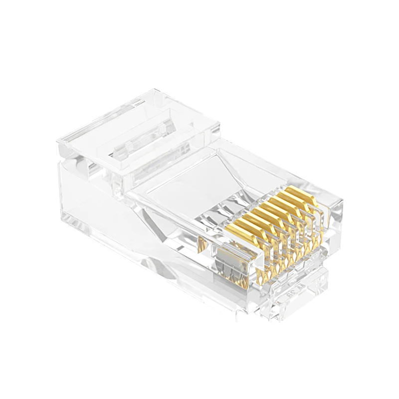 China factory High quality Cate 5 male network connector RJ50 10P10C plug UTP Connector modular Plug