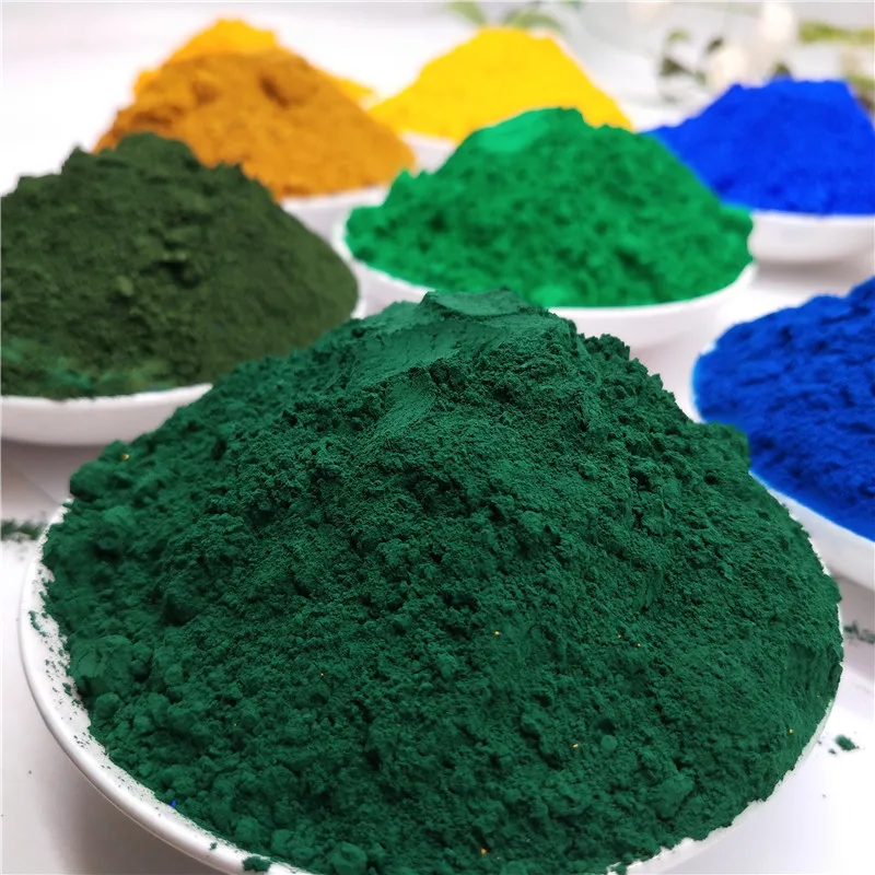 High Quality Iron Oxide Red/Black/Green Pigment For Plastics Ceramic Porcelain Glaze Products