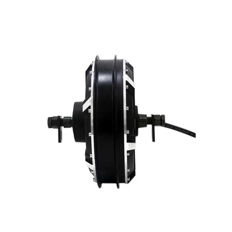 QS Motor 273 Model 72v-144v Spoke Wheel Hub (50H) 8000W for Electric Motorcycle V2 Type
