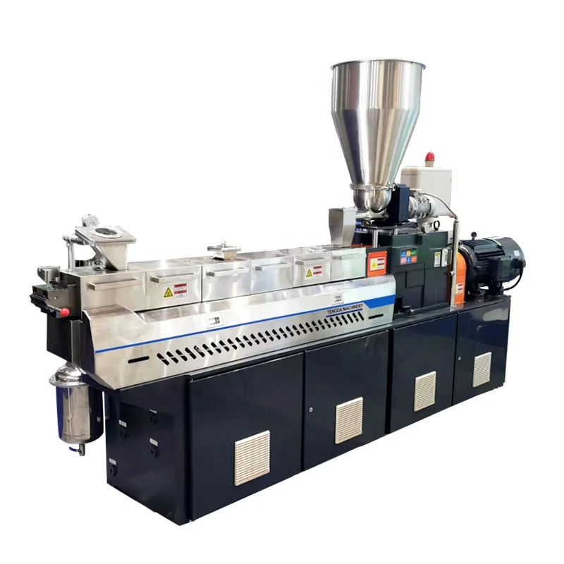 nanjing mini micro compounding desktop small lab plastic twin screw extruder recycle polymers