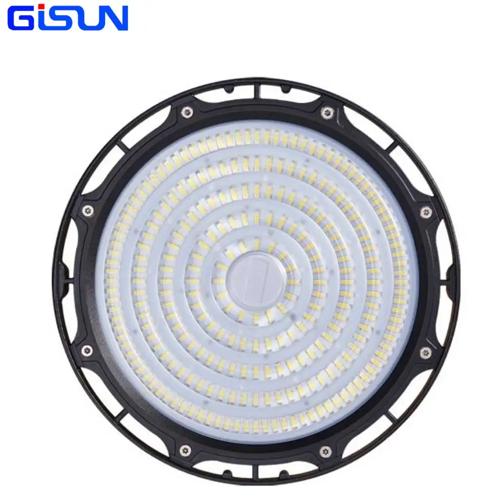 GISUN 100w High Bay Lights Industrial Lighting Ip66 100w Ufo Led High Bay Light For Warehouse
