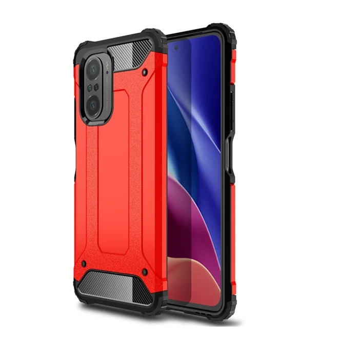 Bumper TPU PC Armor Protective Shockproof Hard Back Cover Mobile Phone Accessories Case For Xiaomi Redmi K40 K40 Pro