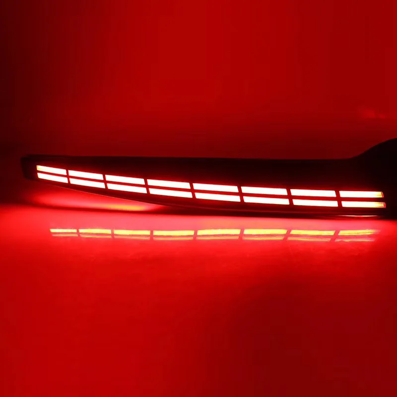 taillight tail light reflector for Honda Jazz Fit 2014 - 2018 Rear fog Lamp DRL LED dynamic Turn Signal Brake indicator parts