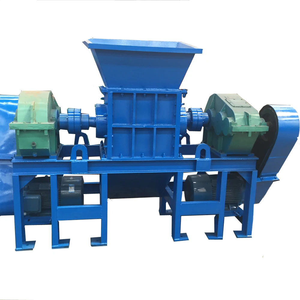 mattress waste tire recycling machine/tire shredding machine