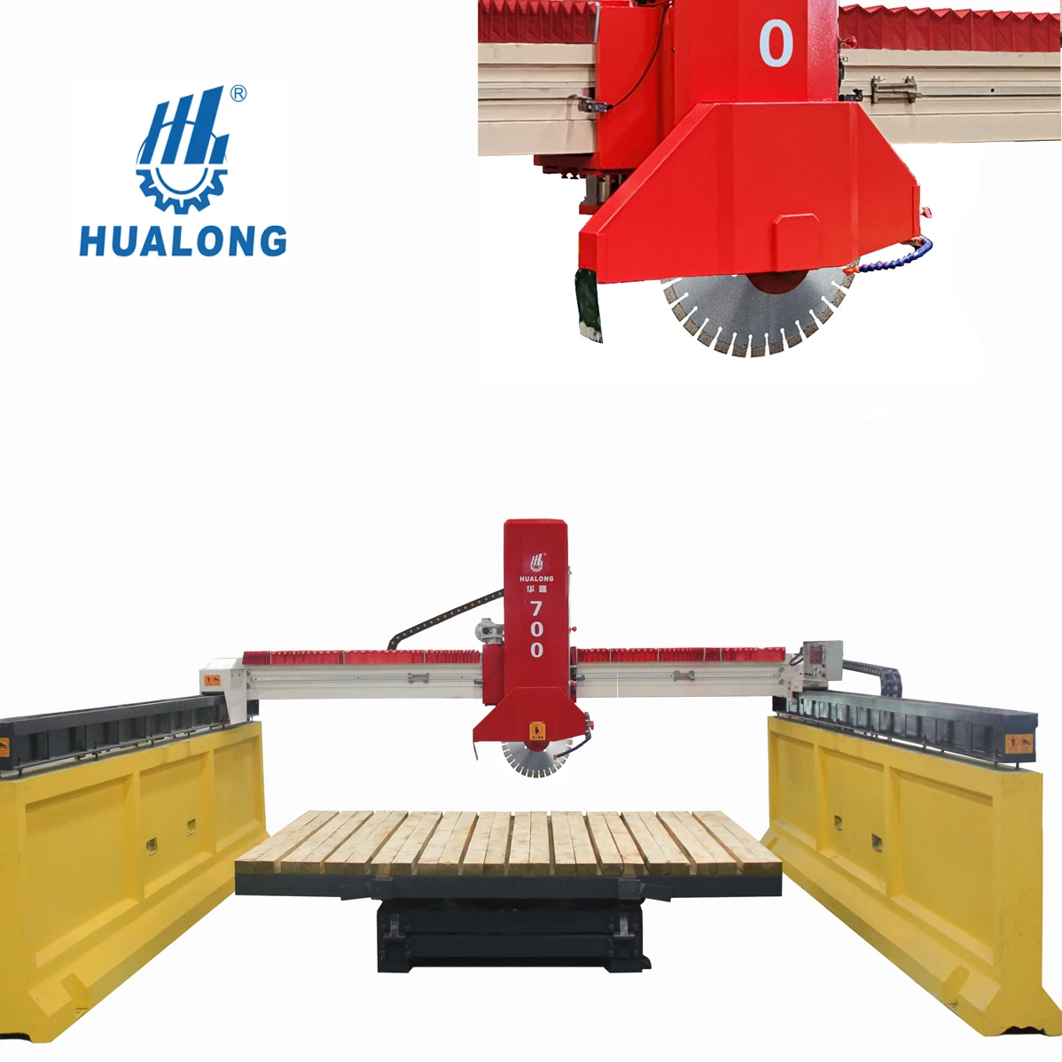 Hualong Machinery Automatic Bridge Saw Machine
