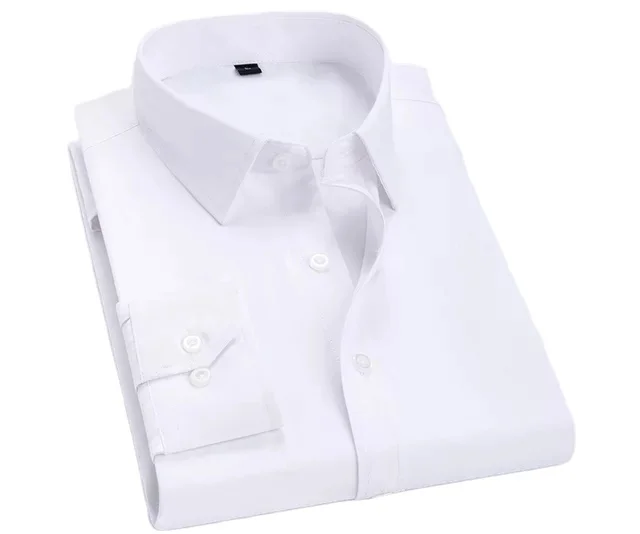 cotton oxford casual formal business dress tops blouse long sleeve soft slim fit high quality men formal shirt