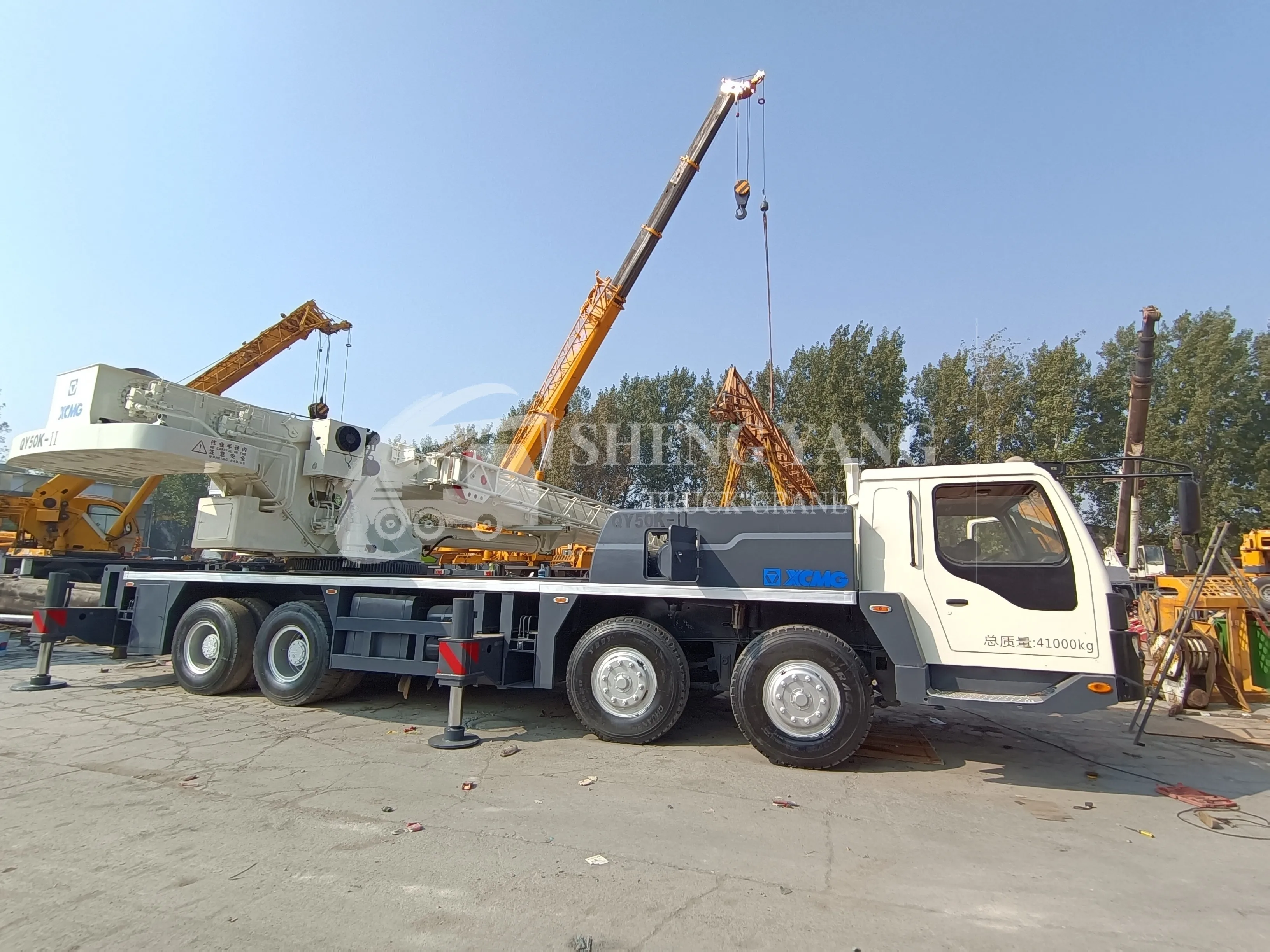 X C M G Used Crane In Dubai Machinery Boom Qy50 Qy55 Qy55k5c Qy55kc Truck Crane Xmg Crane Made In China