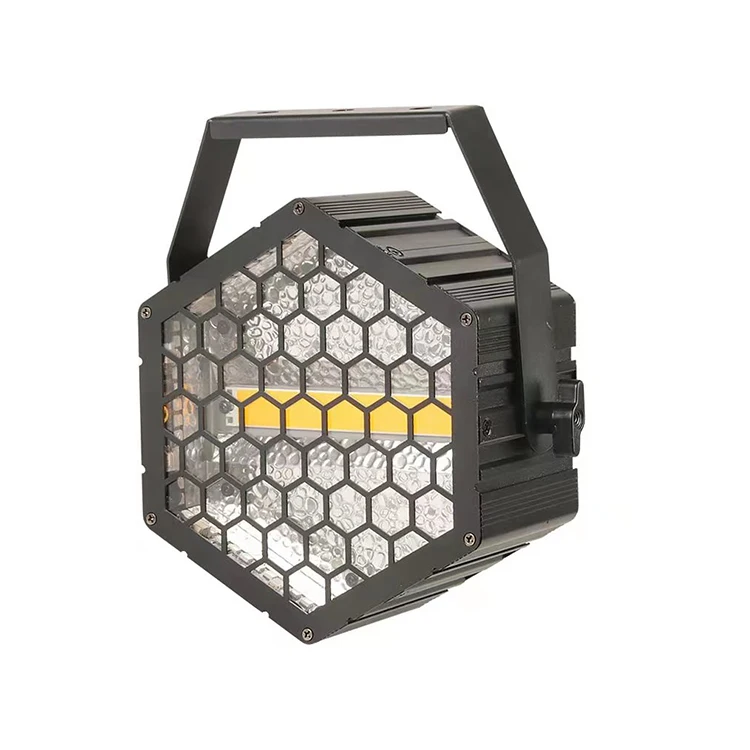 72Pcs 5050 RGB+Amber Beads Mini Flash Wash Background Led Retro Light For Dj Disco