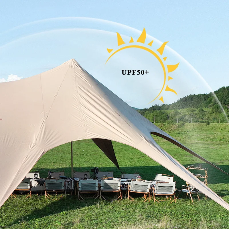 Outdoor Large Marquee Tent Canopy Rainproof Sun Blocking Canvas Big Event Exhibition Wedding Party Canopy