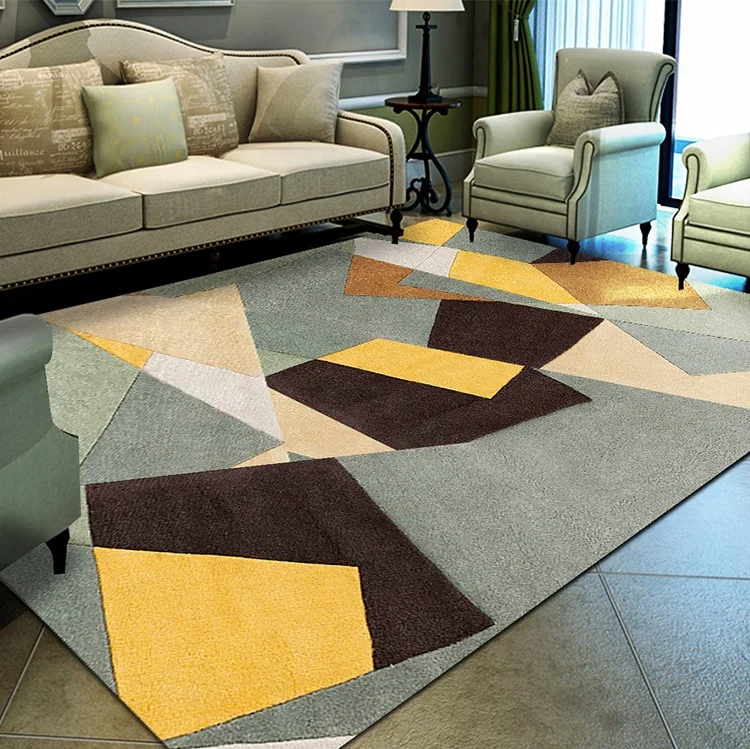 2019 Hot Sale New Design 50x50cm Commercial Office Tufted Carpet Tiles