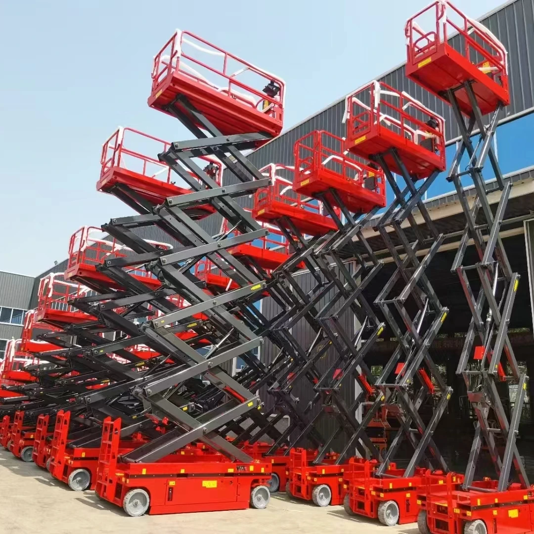 Mini Electric Lifting Platform 6m 8m 9m 10m Moving and Electric Lifting Mobile Lift Table OEM ODM