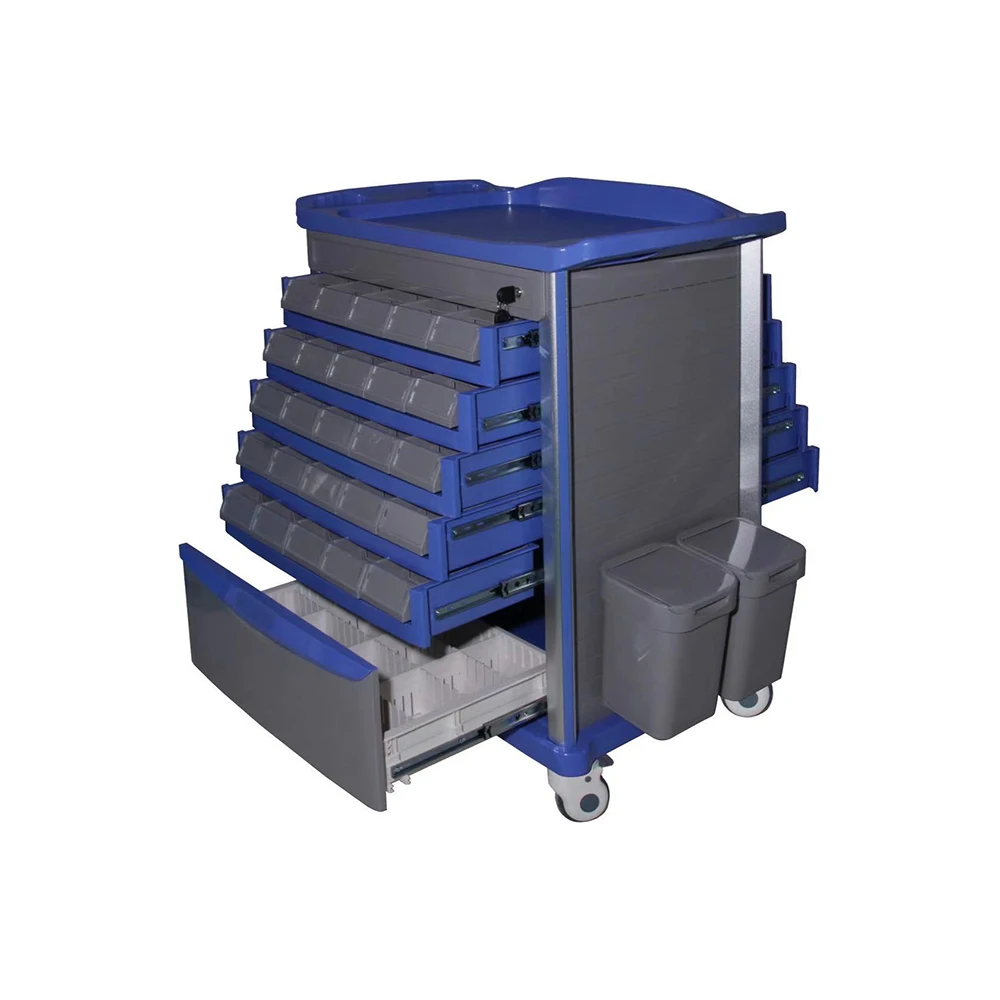Cheap Hospital Patient Emergency Drug Medicine Trolley Medical Drug Nursing Cart