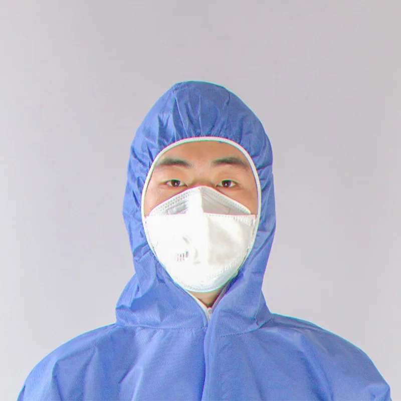 Guardwear Waterproof SMS Polypropylene Nonwoven Disposable Industrial Cleaning Protective Workwear PPE Coveralls Overall