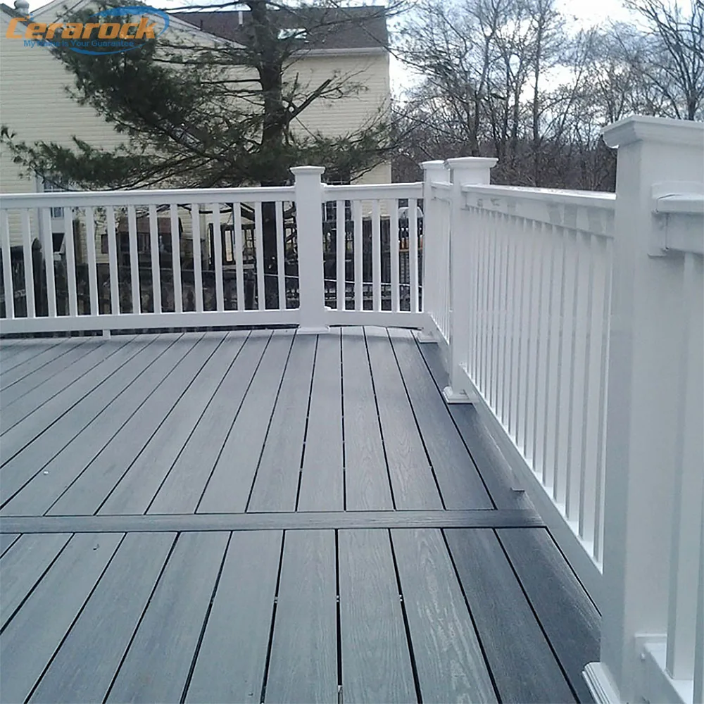 Waterproof outdoor wood plastic composite wpc garden decking flooring