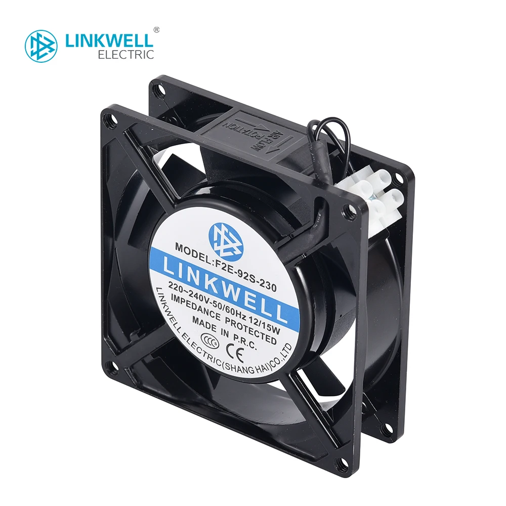 UL& CE Certified 7 Blade Industrial Axial Fans 60*60*25mm 12V  24V 48V DC External Axial Blower Fan