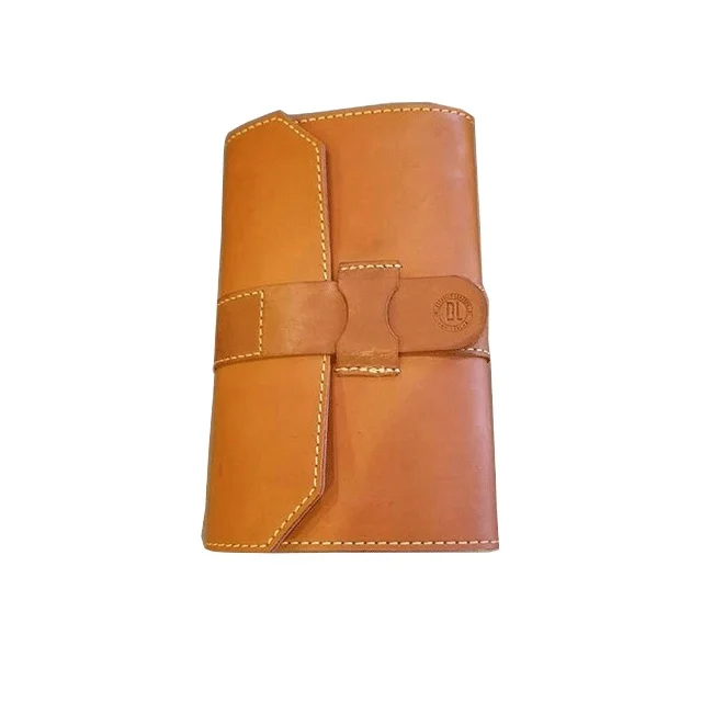 Индивидуальный 5 Карманный полностью натуральный кожаный чехол для сигар/чехол с кожаным ремешком