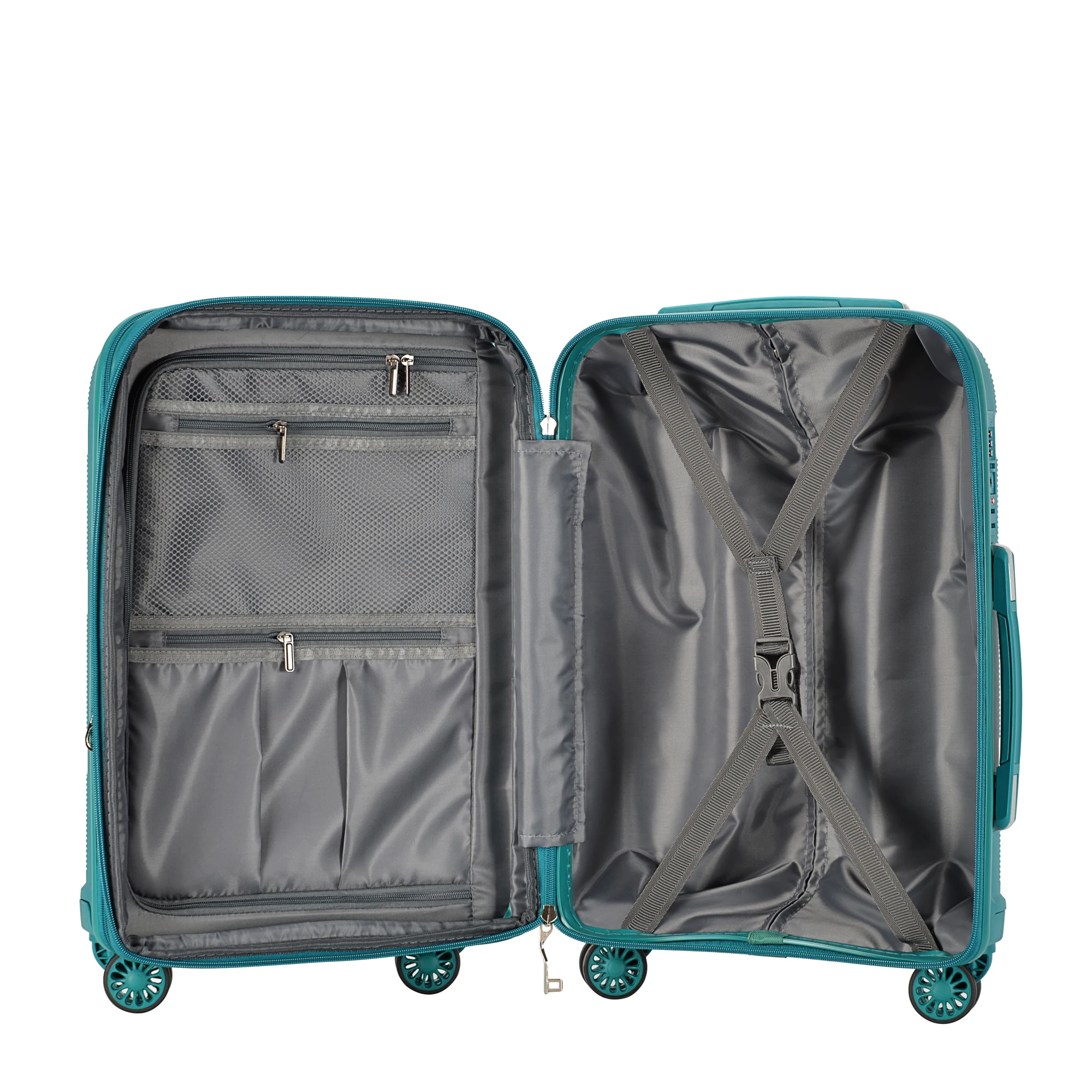 Resena pp trolley luggage with Own Design Hot selling with New Materials with pp