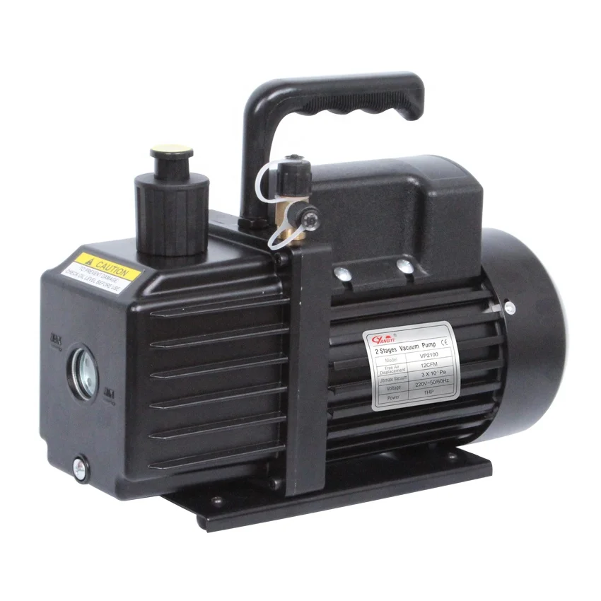 Вакуумный насос для хладагента двухступенчатый вакуумный 12CFM VP2120 VP2100 HVAC инструменты обслуживания переменного тока