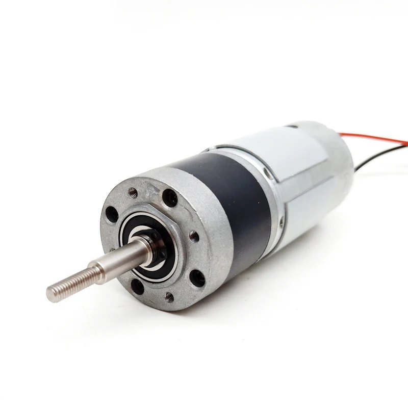 Factory TT 36mm planetary gear 12v 24v brush dc 555 motor 3Nm available with encoder small size permanent magnet motor