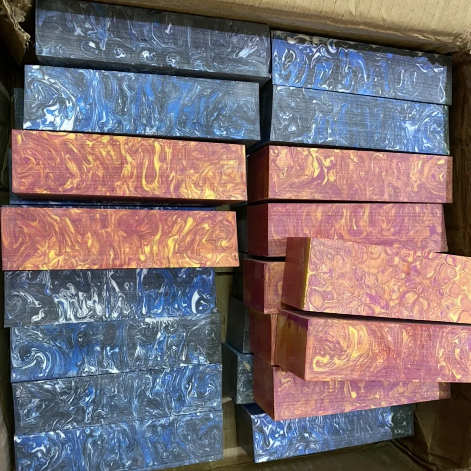 New Design Colorful Handles For Kitchen Knives - EPOXY Type