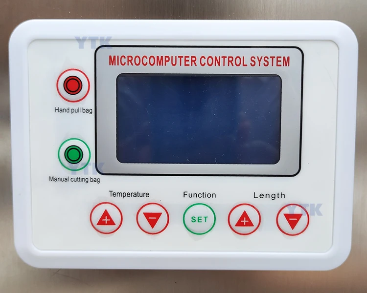 YASON YTK-BP1200P Back Seal Pills Portable Fuel Dispenser Tea Melon Seeds Filling Packaging Machines For Small Businesses Home