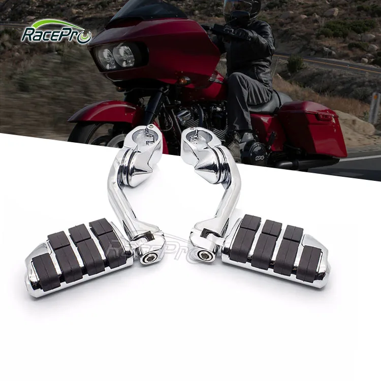 Adjustable Flexible Highway Foot Pegs Motorcycle Foot Peg for Harley ,Suzuki,Honda,Kawasaki