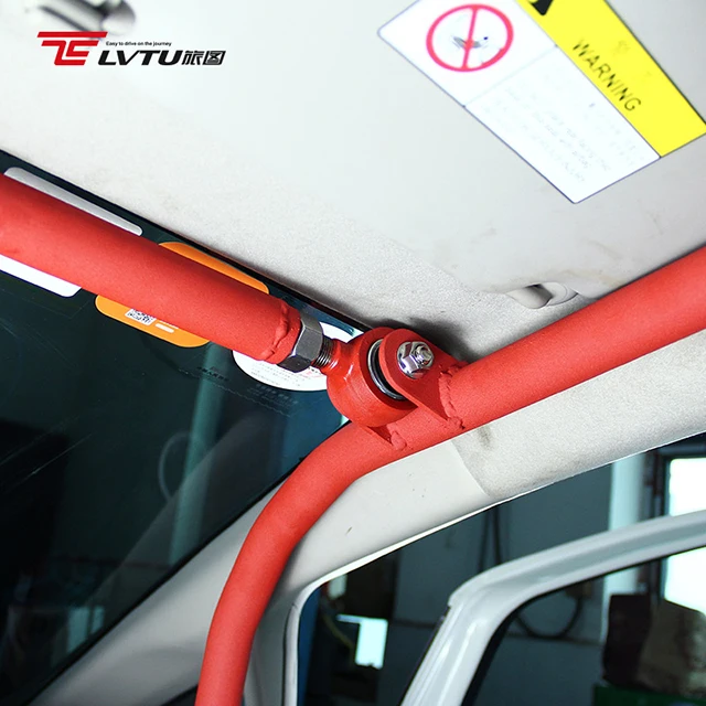 Модификация автомобиля части 6 точечный стальной каркас безопасности TT Рама Подходит для Honda fit JAZZ GK5 с люк