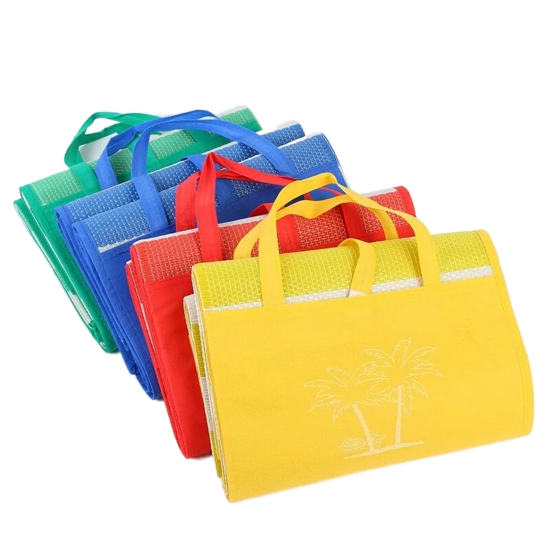 Customized Logo Portable Folding PP Beach Mat