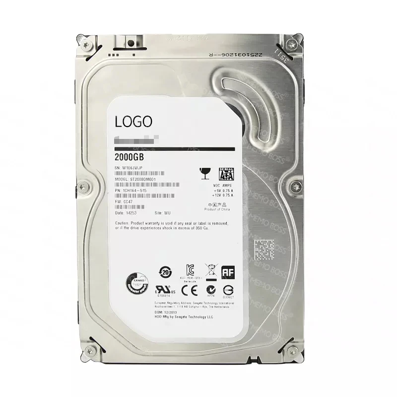 Wholesale HDD 500GB 1TB 2TB 4TB 3.5 Inch SATA Internal Hard Drive HDD Suitable for desktop computers