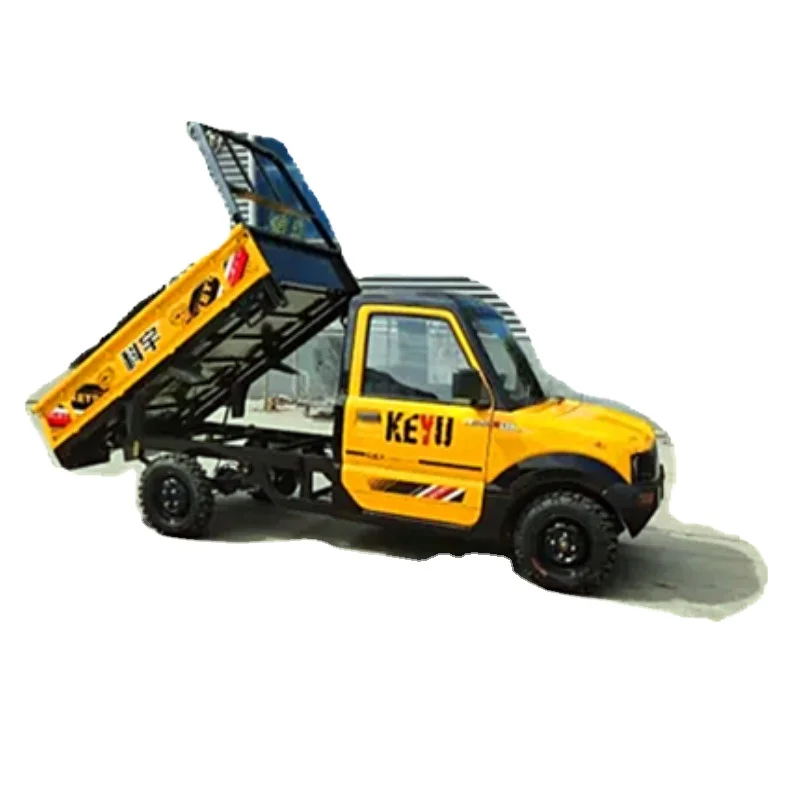 Gaia High Quality Electric Mini Van Cargo Pickup Truck Small Van Cargo Pickup