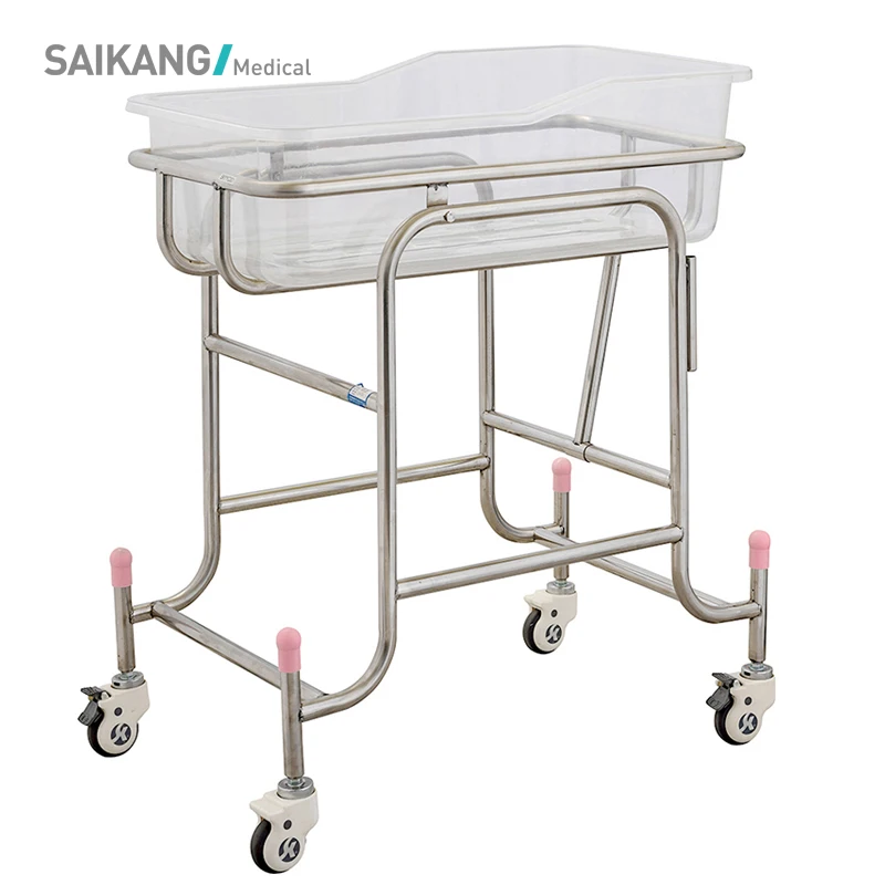 X01 Jiangsu Hospital Safe Baby Crib,infant hospital bed