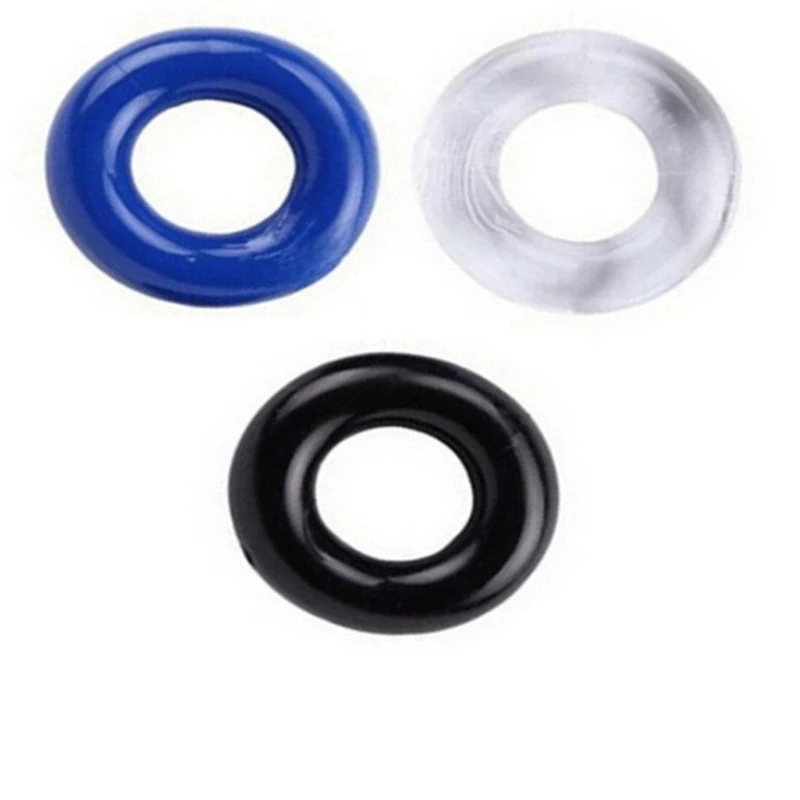 2024 Silicone Durable Cock Penis Ring Ejaculation Delay Cock Rubber Rings Penis Enlargement Sex Toys For Adult Men Male