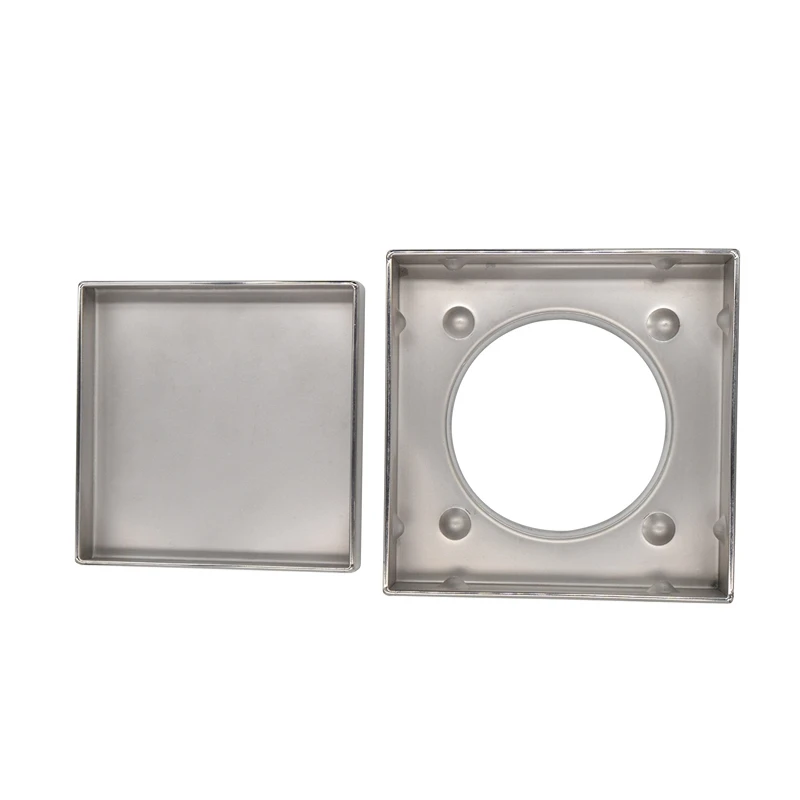 130*130 мм размер 75 3 дюйма выход ss304 ss316 из нержавеющей стали напольный дренаж поглощающий запах