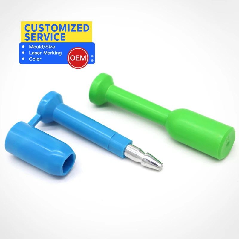 Heavy Duty Steel Security Bolt Seal ISO Certified Anti-Tamper Proof Container Seal for Bottle and Container Packing