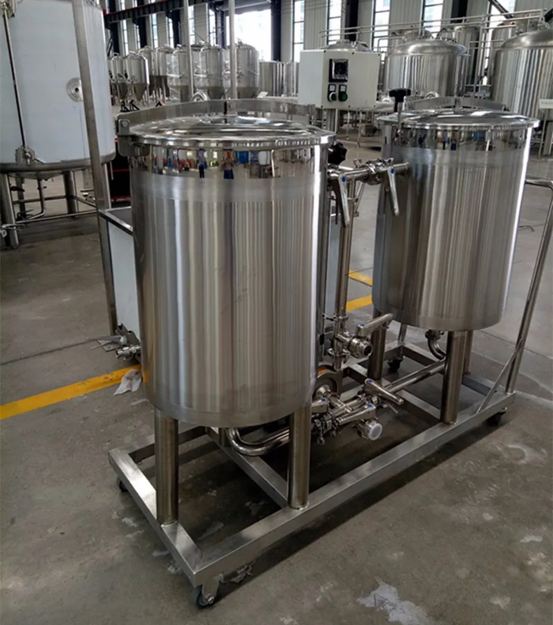 
Semi Automatic 50L 100L 200L Small Portable Beer Brewery CIP Cleaning System CIP Machine With Trolley 