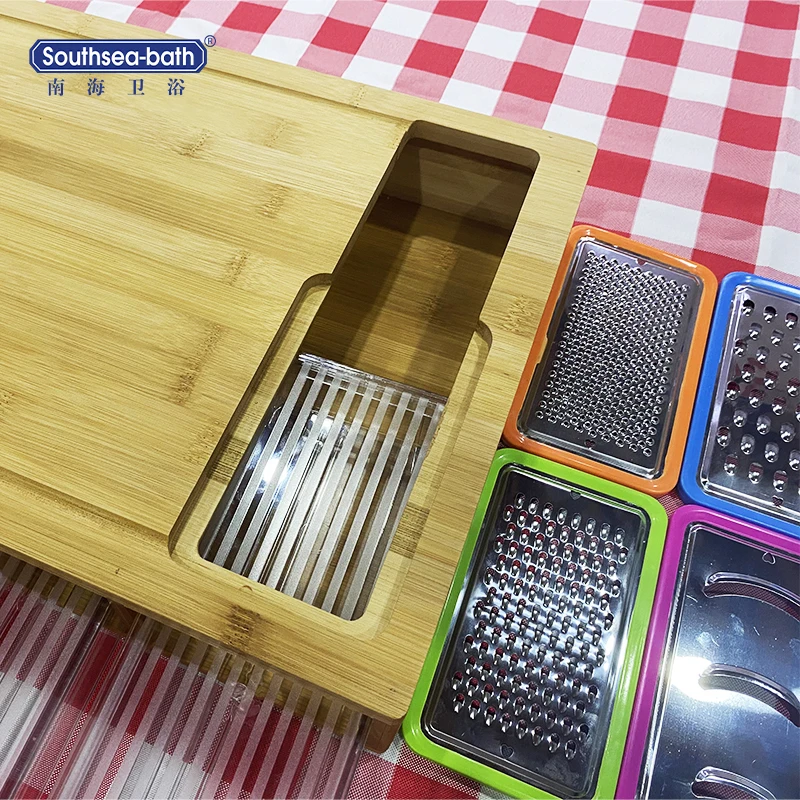 Wholesale Large Bamboo Wood Cutting Board Custom Logo Organic Kitchen Bamboo Cutting Board For Kitchen Chopping