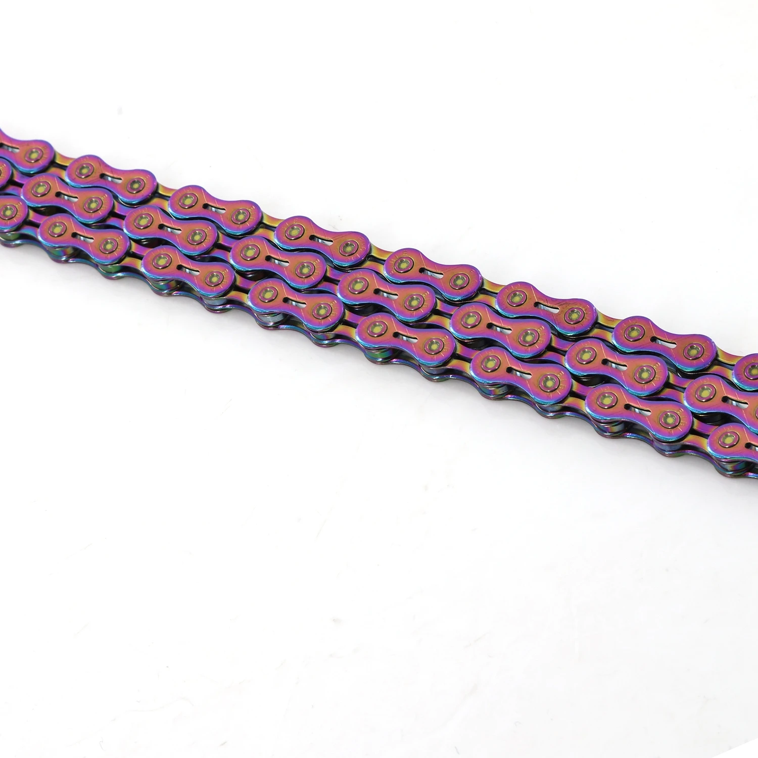 High quality FNC 10 speed rainbow rust proof stainless steel  hollow road mountain bike chain