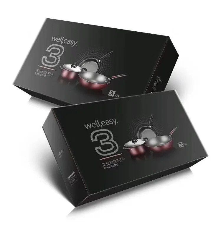 Frying pan set non-stick pan, cast iron frying pan, soup pot three-piece induction cooker available