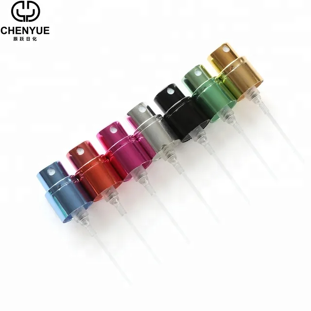 Color painting15mm Aluminum Screw Bottle Spray Pump For Perfume