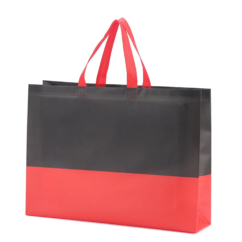 
Eco-friendly 80gsm Striped Non-woven Tote Bag 