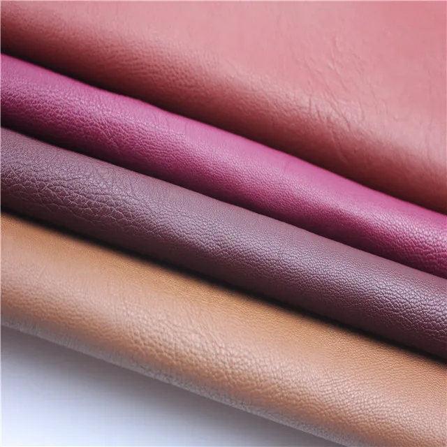 china leather factory 100% eco friendly leather pvc elastic leather fabric
