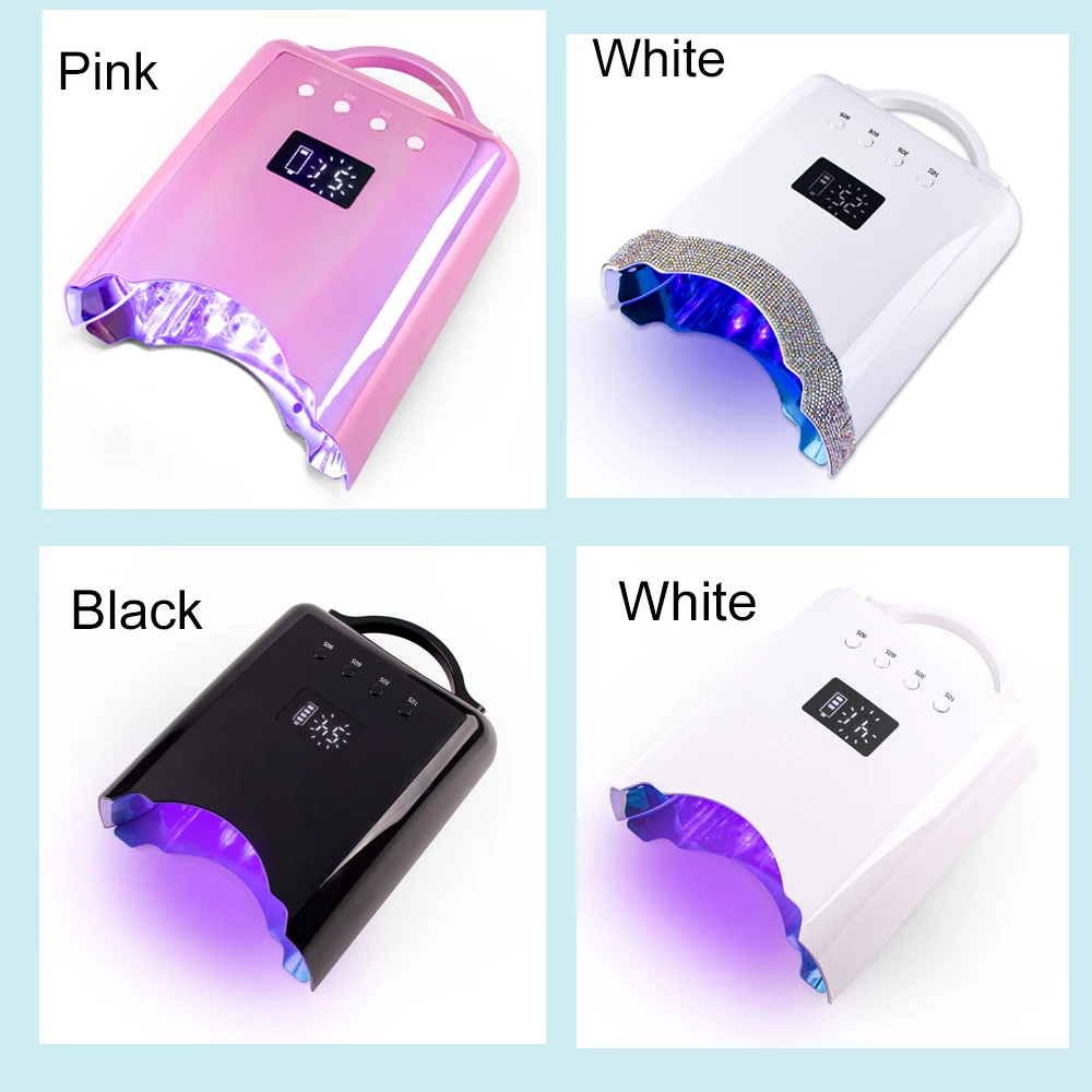 78W Quick-drying UV LED Curing Lamp Nail Art Mini Portable USB Plug Gel Nail Polish Dryer 39PCS led Nail Lamp
