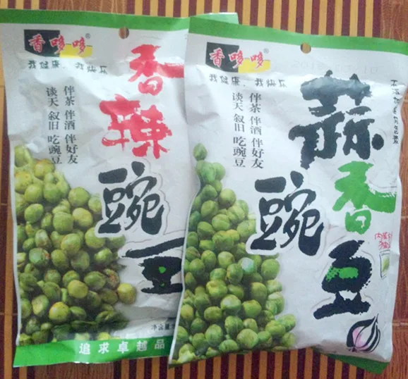 Zhejiang Xiangduoduo bowl beans, garlic fragrant green beans have a unique taste, including independent sachet packaging 80g
