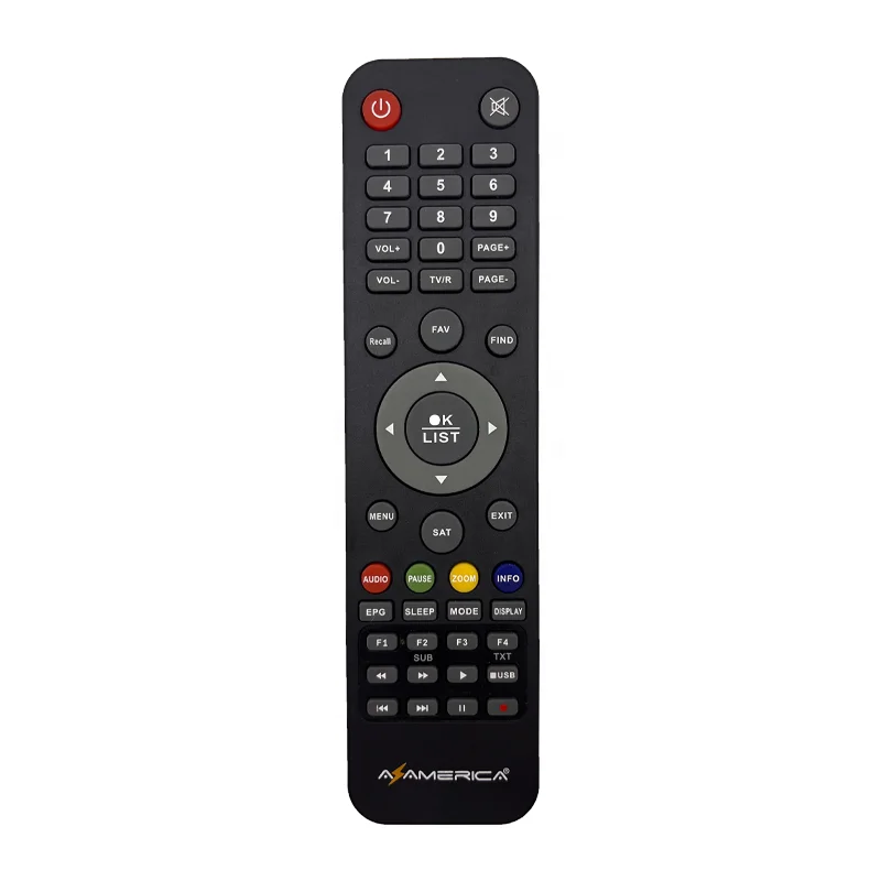 Hostrong Factory Supply High Quality AZAMERICA Remote Control AZ America S1001 Set Top Box Satellite Receiver