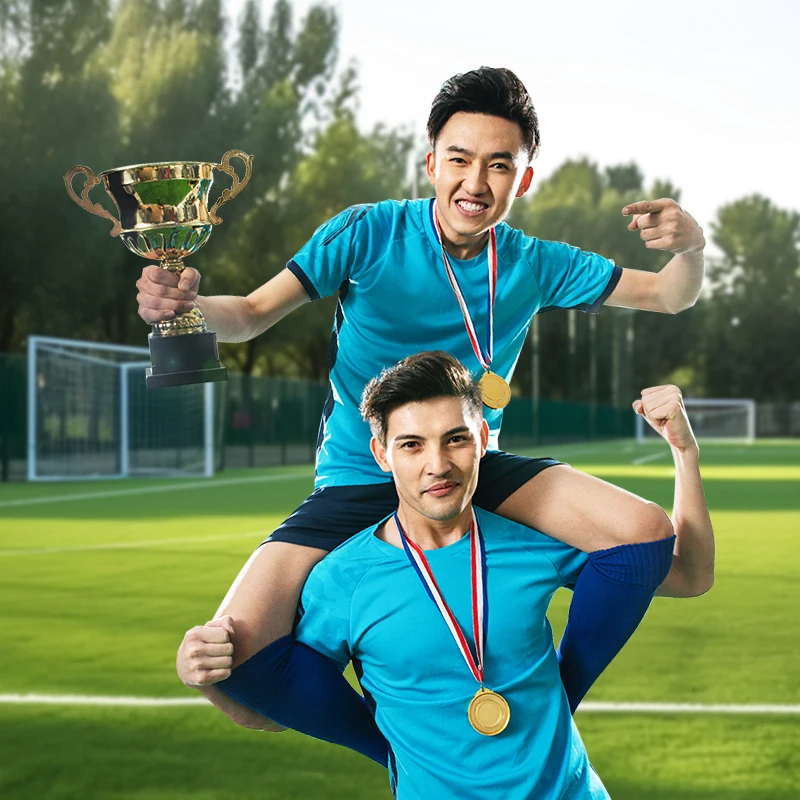 Sell Well Metal Soft Enamel Gold Sports Archery Table Tennis Judo Taekwondo Medals Custom Logo with Ribbon