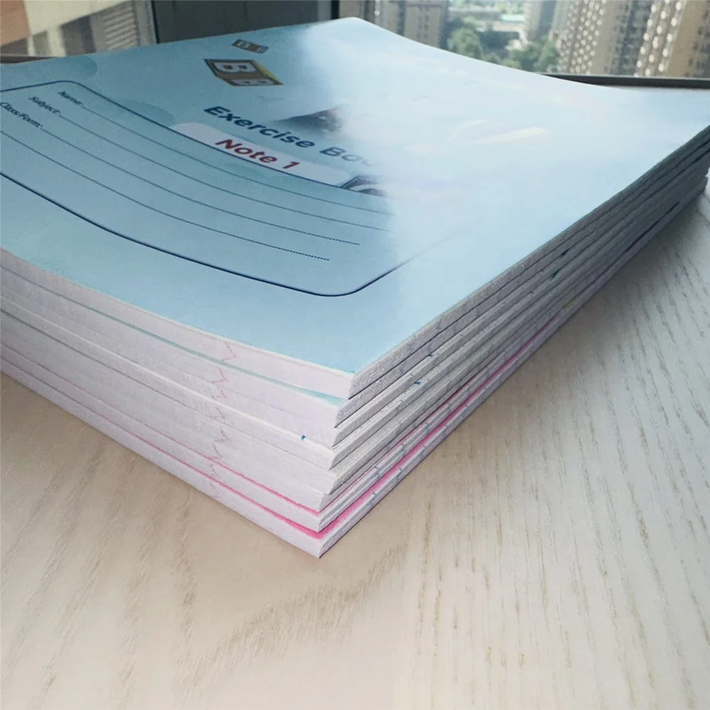 Cheap Primary School Notebooks Single Line Rule Notebook Ghana School Exercise Book 80 Pages