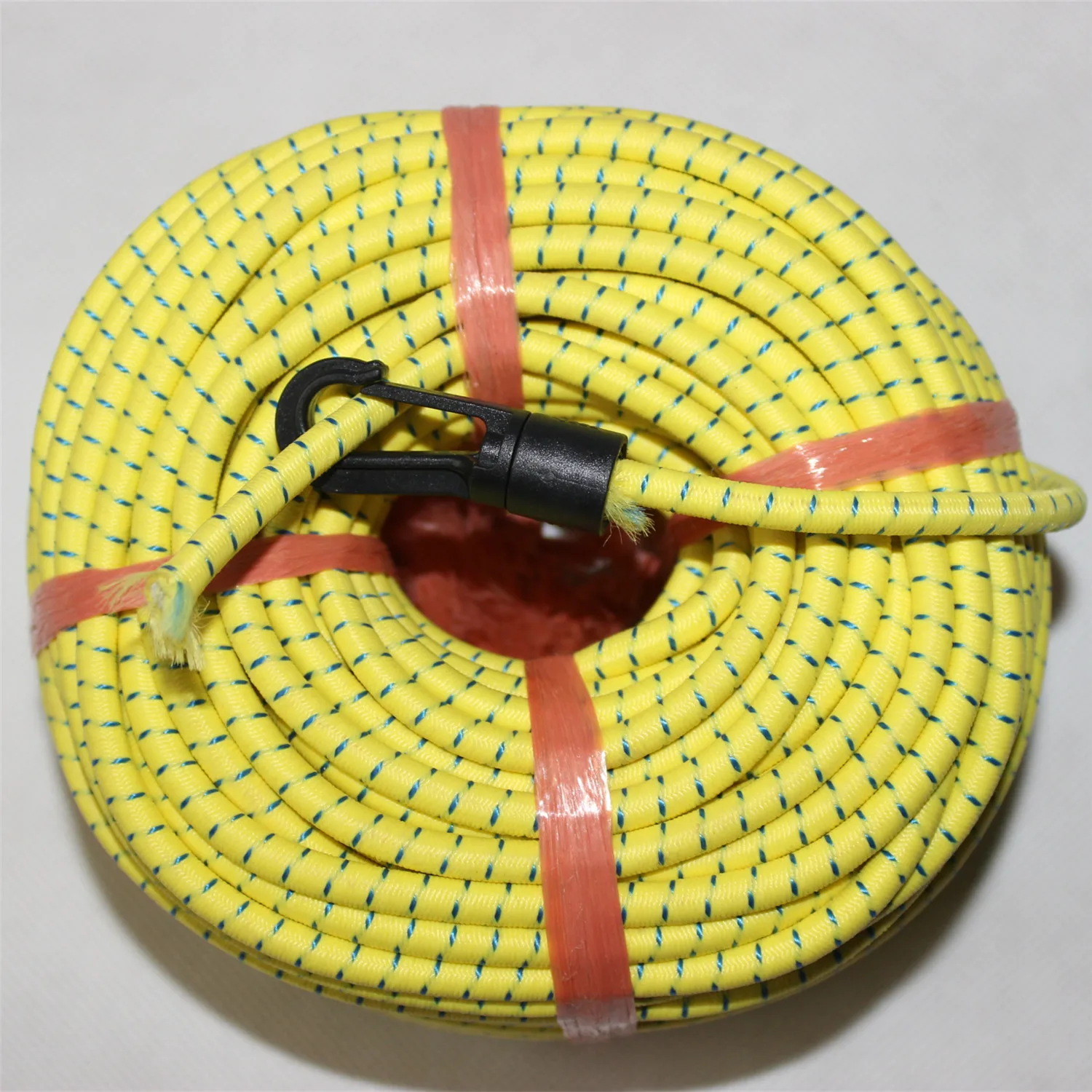 High quality Pasture fence line PP electric PE bungee cord recycled cotton braided rope