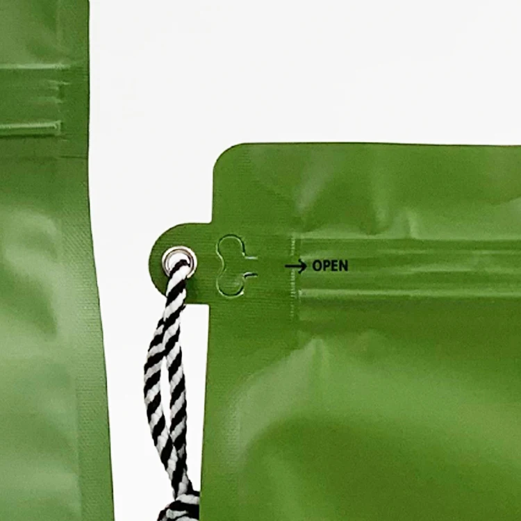 Bolsas para empaque de cafe flat bottom biodegradable natural wholesale custom coffee bag